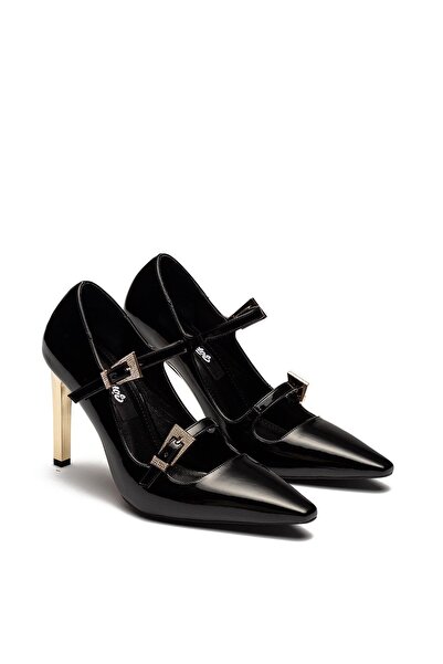 Dedos Pantofi de seară pentru femei cu cataramă dublă cu pietre 4120