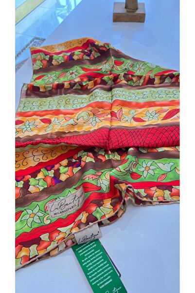 La Boutique Eşarp Бамбукова коприна памук лятна/есенна прохладна шал