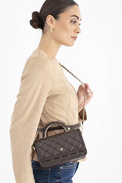 Matthew Cox Women's Arm Bag Brown Byn2413