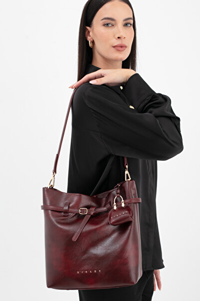Sisley Women's Arm Bag Burgundy Sly243