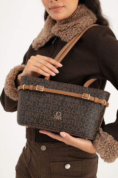 United Colors of Benetton GEANTĂ DE BRAȚ FEMEI BENETTON MARO-TABA BNT1663