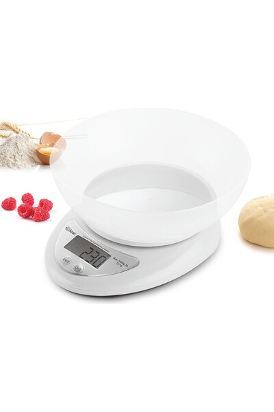 Kivi Kks 1153 Dijital Mutfak Terazisi Hassas Hazneli Mutfak Tartısı 550 ml Beyaz