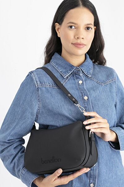 United Colors of Benetton BENETTON ДАМСКА ЧАНТА ЗА РАМЕНА ЧЕРНА BNT1699