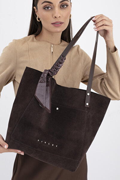 Sisley ЖІНОЧА СУМКА КАВОВОГО КОЛЬОРУ SLY303