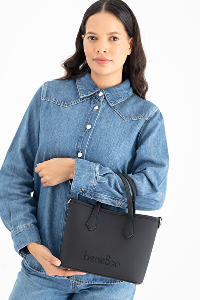 United Colors of Benetton BENETTON KADIN KOL ÇANTASI SİYAH BNT1654