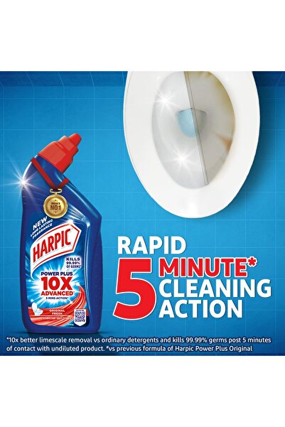 Harpic Disinfectant Toilet Cleaner Liquid, Original - 500 ml