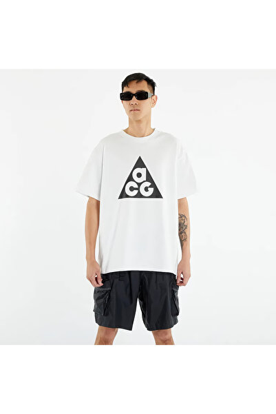 Nike Ανδρικό μπλουζάκι ACG σε λευκό χρώμα, φαρδύ και χοντρό ύφασμα - DJ3644-121