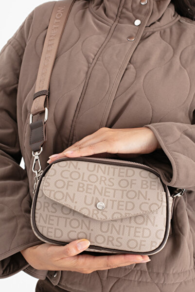 United Colors of Benetton BENETTON KADIN KOL ÇANTASI TAŞ-KAHVE BNT1687