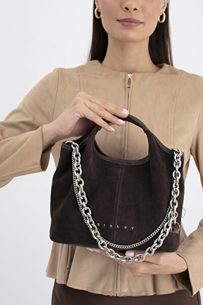 Sisley ЖІНОЧА СУМКА КАВОВОГО КОЛЬОРУ SLY299