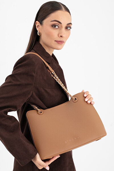 Sisley GEANTĂ DE BRAȚ FEMEI CAMEL SLY266