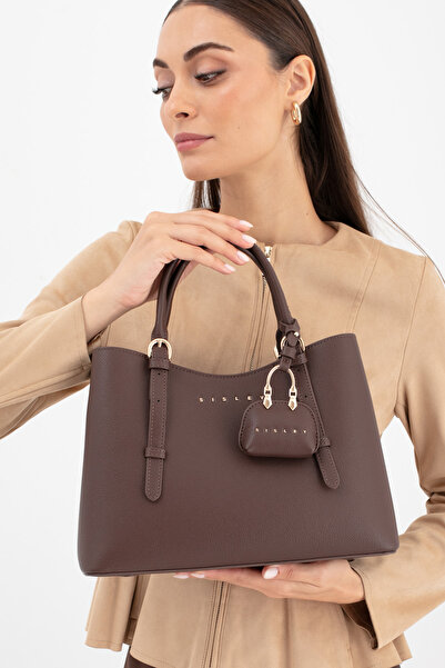 Sisley ЖЕНСКА ЧАНТА ЗА РАМЕНА COFFEE SLY296