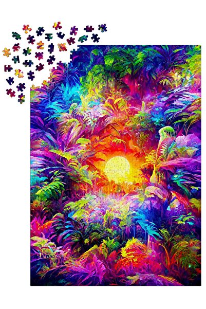 Enjoy Puzzle 1000 Pieces Jigsaw Puzzle - Rainbow Tropic