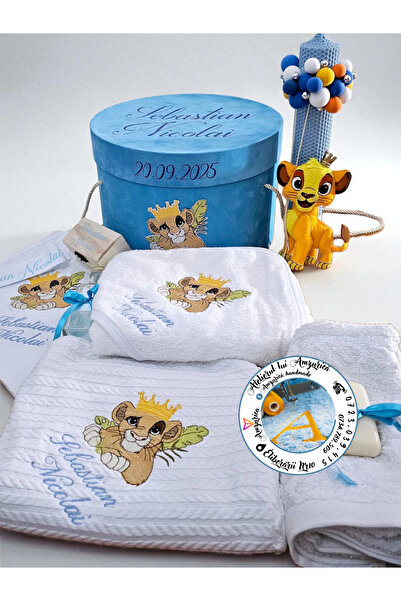 Atelierul lui Amzurică TRUSOU PERSONALIZAT PENTRU BOTEZ