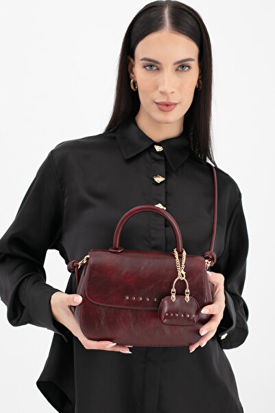 Sisley KADIN KOL ÇANTASI BORDO SLY235
