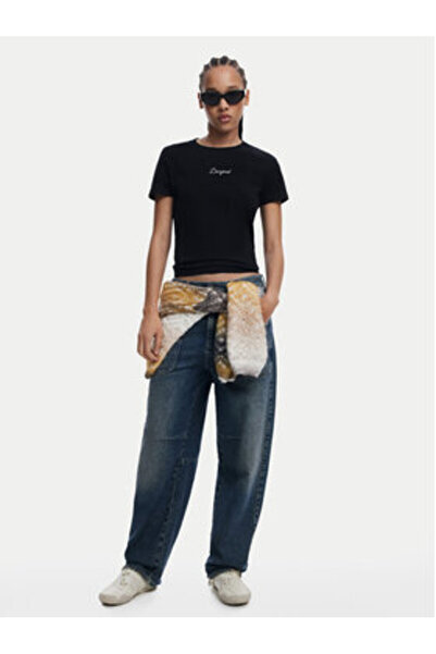 Desigual Γυναικείο T-Shirt 25SWTK15 Μαύρο