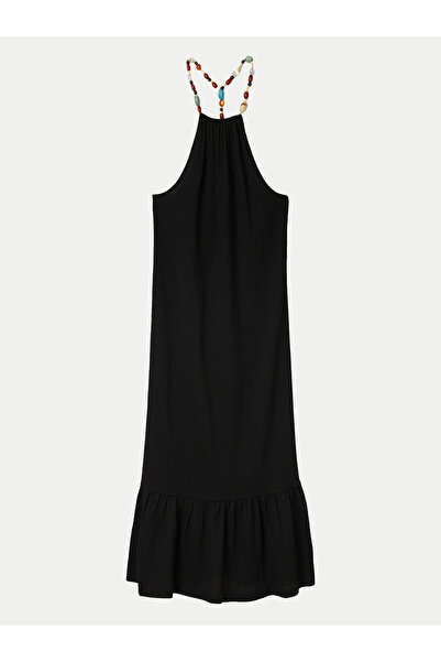 Desigual Γυναικείο Καλοκαιρινό Φόρεμα 24SWVK64 Μαύρο