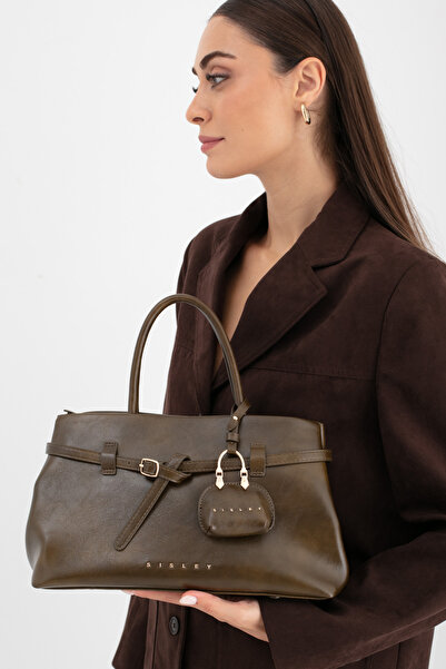 Sisley Women's Arm Bag Khaki Sly238