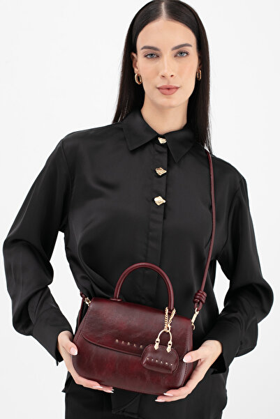 Sisley KADIN KOL ÇANTASI BORDO SLY235