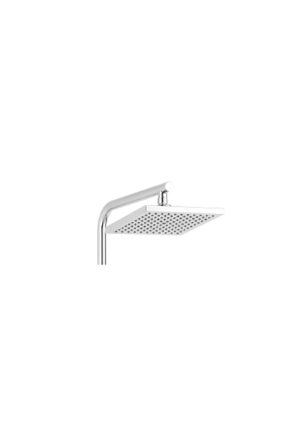 FERRO Set 3 in 1 Dual Shower Amigo Verdeline and Battery Square Wall Faucet and Basin Faucet
