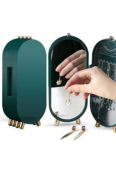 Hope Generic Earring Holder Stand Jewelry Storage Box for Women Foldable Acry...