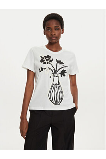 Desigual Γυναικείο T-Shirt 24WWTK11 Λευκό