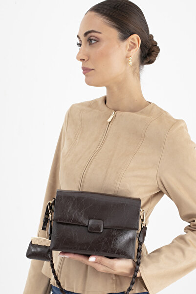 Matthew Cox Women's Arm Bag Brown Byn2404