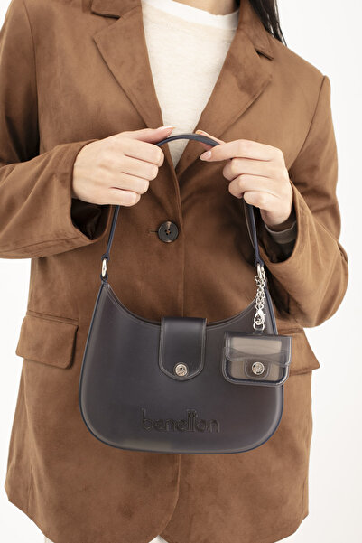 United Colors of Benetton ΓΥΝΑΙΚΕΙΑ ΤΣΑΝΤΑ ΜΕ ΧΕΡΙΑ BENETTON ΜΑΥΡΗ BNT1454