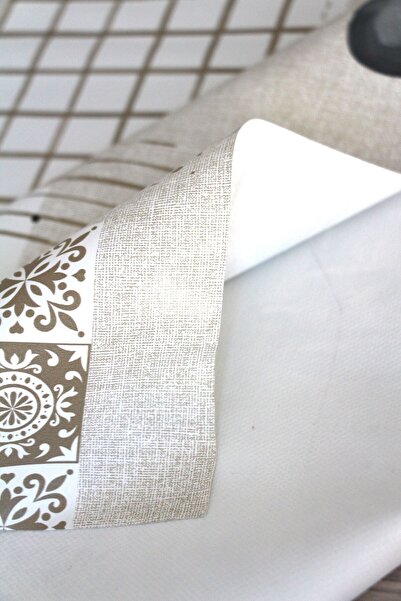 DDHOME Τραπεζομάντιλο από υλικό PVC που μπορεί να σκουπιστεί με ίνες 1222-2 TencereKakan