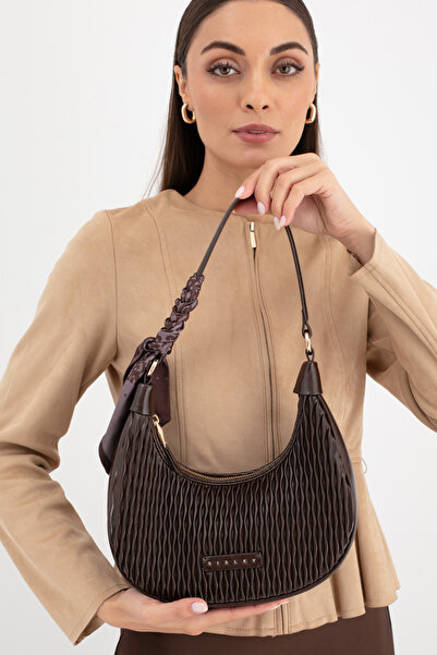 Sisley حقيبة يد نسائية بني SLY292