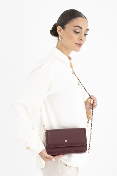 Matthew Cox Women's Arm Bag Bordo Byn2412