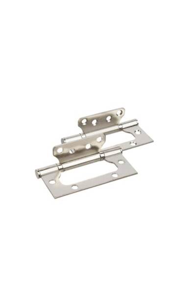 Evotools Set with 2 Matte Nickel Hinges, Universal Model