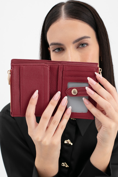 Sisley Women's Wallet Burgundy Sly258