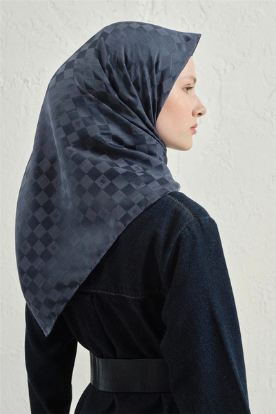 Armine Κασκόλ από βαμβακερό μετάξι ζακάρ - 4464 02