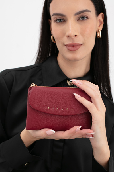 Sisley Women's Wallet Burgundy Sly251