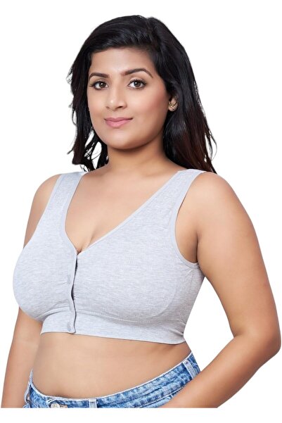 Hope Women's Lightly Padded Plus Size Front Open Maternity/Nursing/Nursing Bra