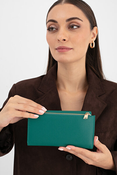 Sisley Women's Wallet Emerald Sly253