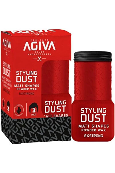 Agiva Saç Pudrası Kırmızı Çok Sert Tutuş