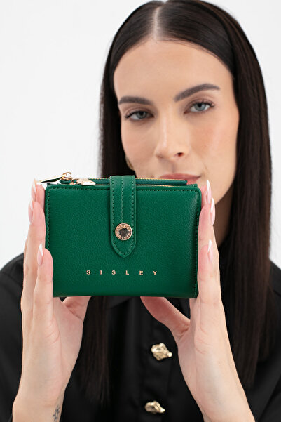 Sisley Women's Wallet Green Sly258
