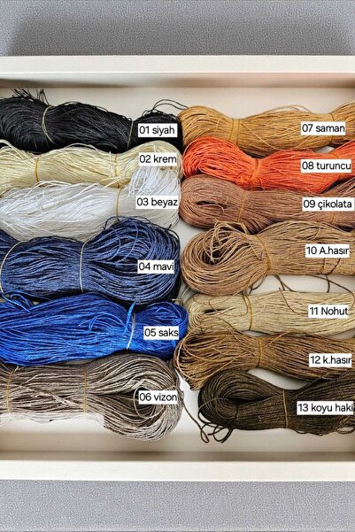 urzsmell Papirna pređa 450-500 gr. 10-WEAVE (VIZUALNA BOJA JE SAMO ZA ILUSTRA...