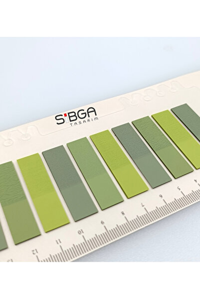 sibga tasarım Transparent Colored Postit Post-it Post It.Bookmark Bookmark Postit Sticker Note Paper 200 Sheets