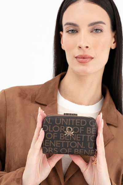 United Colors of Benetton ΓΥΝΑΙΚΕΙΟ ΠΟΡΤΟΦΟΛΙ BENETTON ΚΑΦΕ-ΤΑΝΑ BNT1659