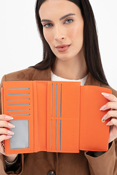 Sisley Women's Wallet Orange Sly253