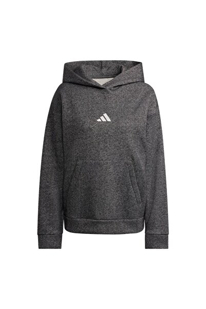 adidas Hanorac negru pentru femei W ALL SZN HL HD JX4346