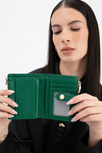 Sisley Women's Wallet Green Sly258