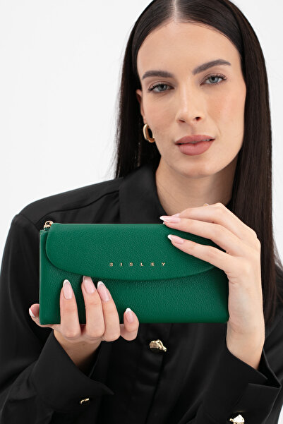 Sisley Women's Wallet Green Sly250