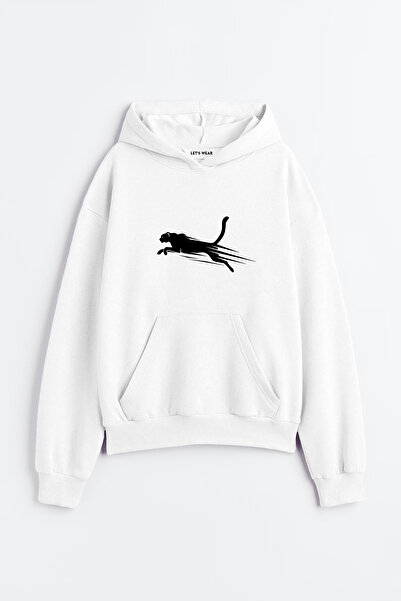 Let's Wear Çıta Baskılı Çocuklar İçin Premium 3. İplik Compact Sweatshirt