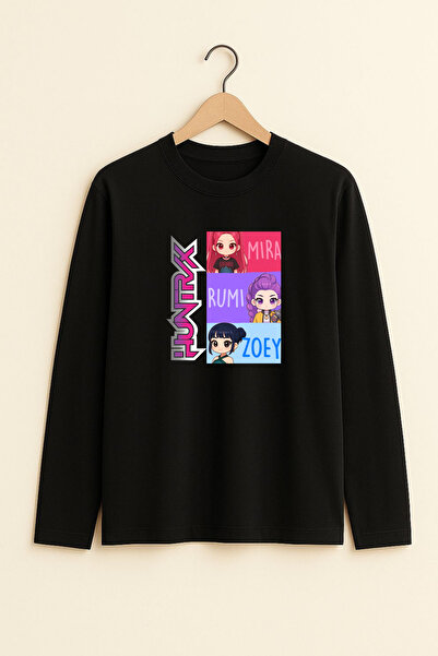 SHAKER CLOTHES Tricou cu mânecă lungă pentru fete K-pop Demon Hunters Huntrix...