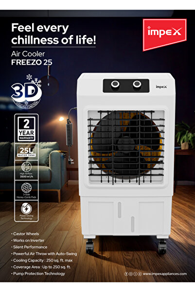 İMPEX 25 Ltr Air Cooler (FREEZO 25)