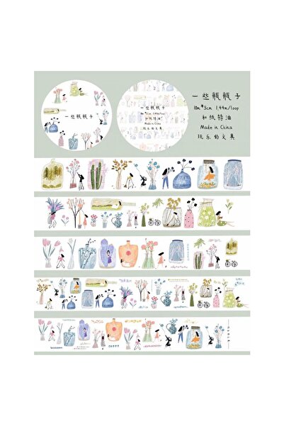 İthal K22-144cm vaso washi tape