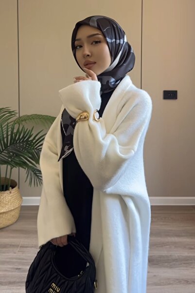 MADAMMERY Thick Long Oversize Loose Cardigan Large Size Matching